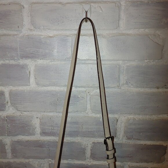 Kate Spade Crossbody Small Henderson Messenger Bag Cream Cement Ivory Offwhite - Picture 3 of 16